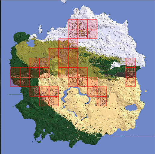 The map for our Undead Legacy server : r/7daystodie